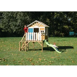 Casita Visby elevada 90 cm Azul*MASGAMES Hot