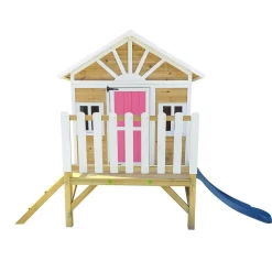Casita Visby elevada 60 cm Rosa*MASGAMES Discount