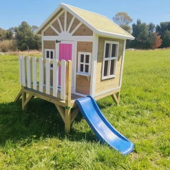 Casita Visby elevada 60 cm Rosa*MASGAMES Discount