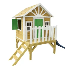 Casita Visby elevada 60 cm Verde*MASGAMES Best
