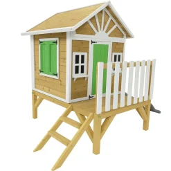 Casita Visby elevada 60 cm Verde*MASGAMES Best
