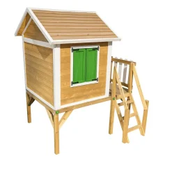 Casita Visby elevada 90 cm Verde*MASGAMES Hot