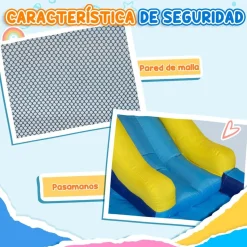 Sale Castillo hinchable 5 en 1 con piscina y tobogán Castillos Hinchables