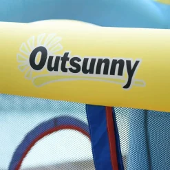 Castillo Hinchable Pulpo con tobogán 360 cm*OUTSUNNY Discount