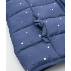 Cazadora niña azul marino con corazones allover*Prenatal Clearance