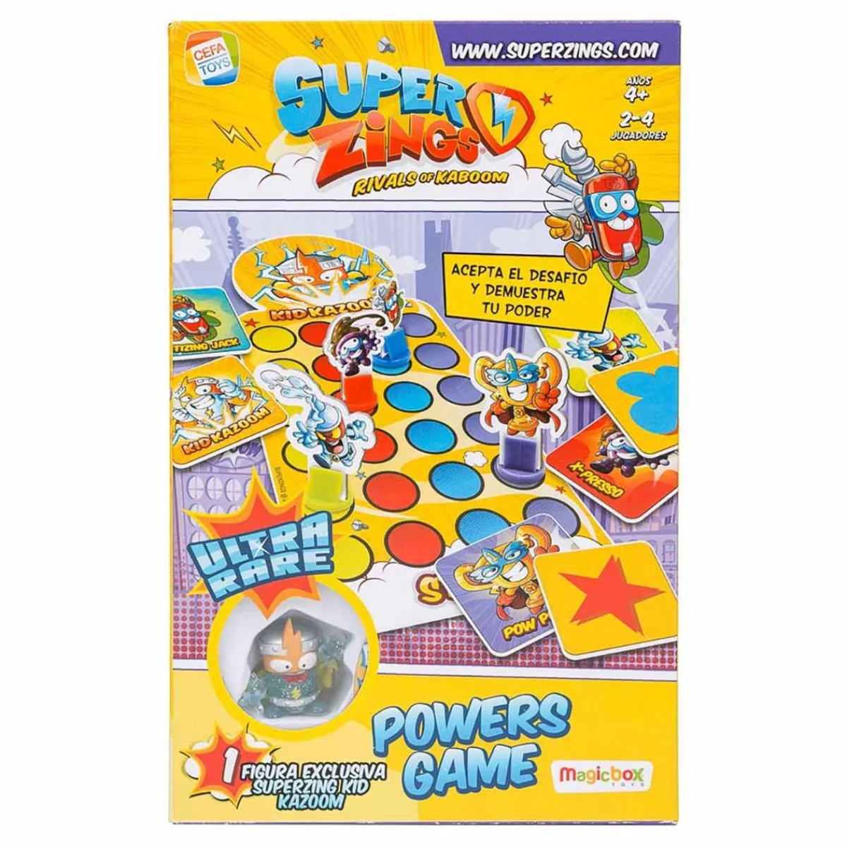 - SuperZings - Powers Game juego de mesa*CEFA Clearance