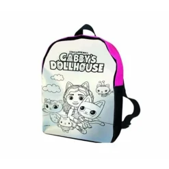 Toys - Gabbys Dollhouse - Mochila para Colorear*CEFA Outlet