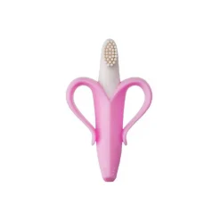 Best Cepillo de dientes infantil y mordedor rosa Cuidado·Dentición