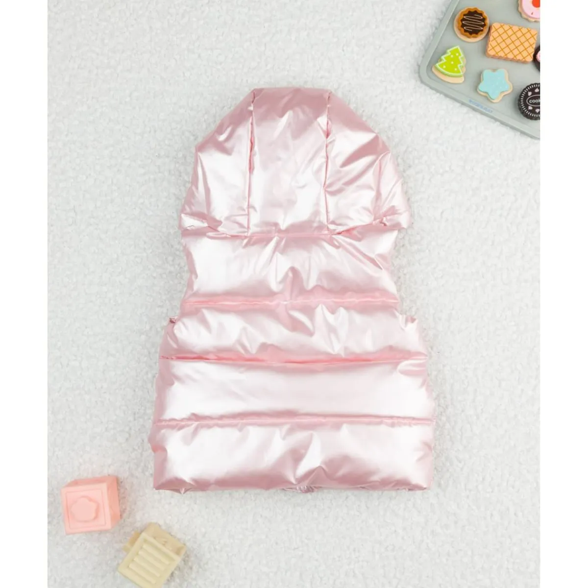 Chaleco acolchado rosa con capucha para niña Niña·Bebé Niña 3-36 Meses|Bebé Niña 3-36 Meses·Jerséis Y Cardigans