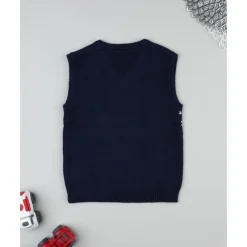 Online Chaleco de niño azul con bordados Niño·Niño 2-10 Años|Niño 2-10 Años·Jerséis Y Sudaderas