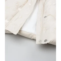 Chaqueta beige con pelo sintético para niña*Prenatal