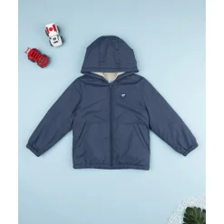 Best Chaqueta cortavientos azul con forro polar Niño 2-10 Años·Abrigos Y Plumíferos|Niño·Niño 2-10 Años