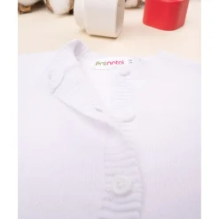 Chaqueta de punto blanca tricot conjunto de bebé*Prenatal Discount
