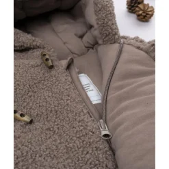 Chaqueta marrón de borreguito para niño*Prenatal Best