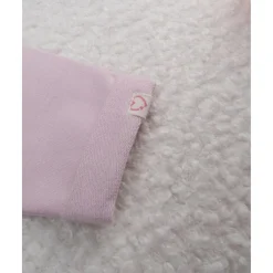 Chaqueta niña rosa con bordado de corazón*Prenatal Sale