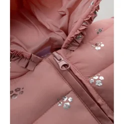 Chaqueta niña rosa con capucha*Prenatal New