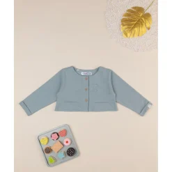 Outlet Chaqueta niña verde Niña·Bebé Niña 3-36 Meses|Bebé Niña 3-36 Meses·Jerséis Y Cardigans