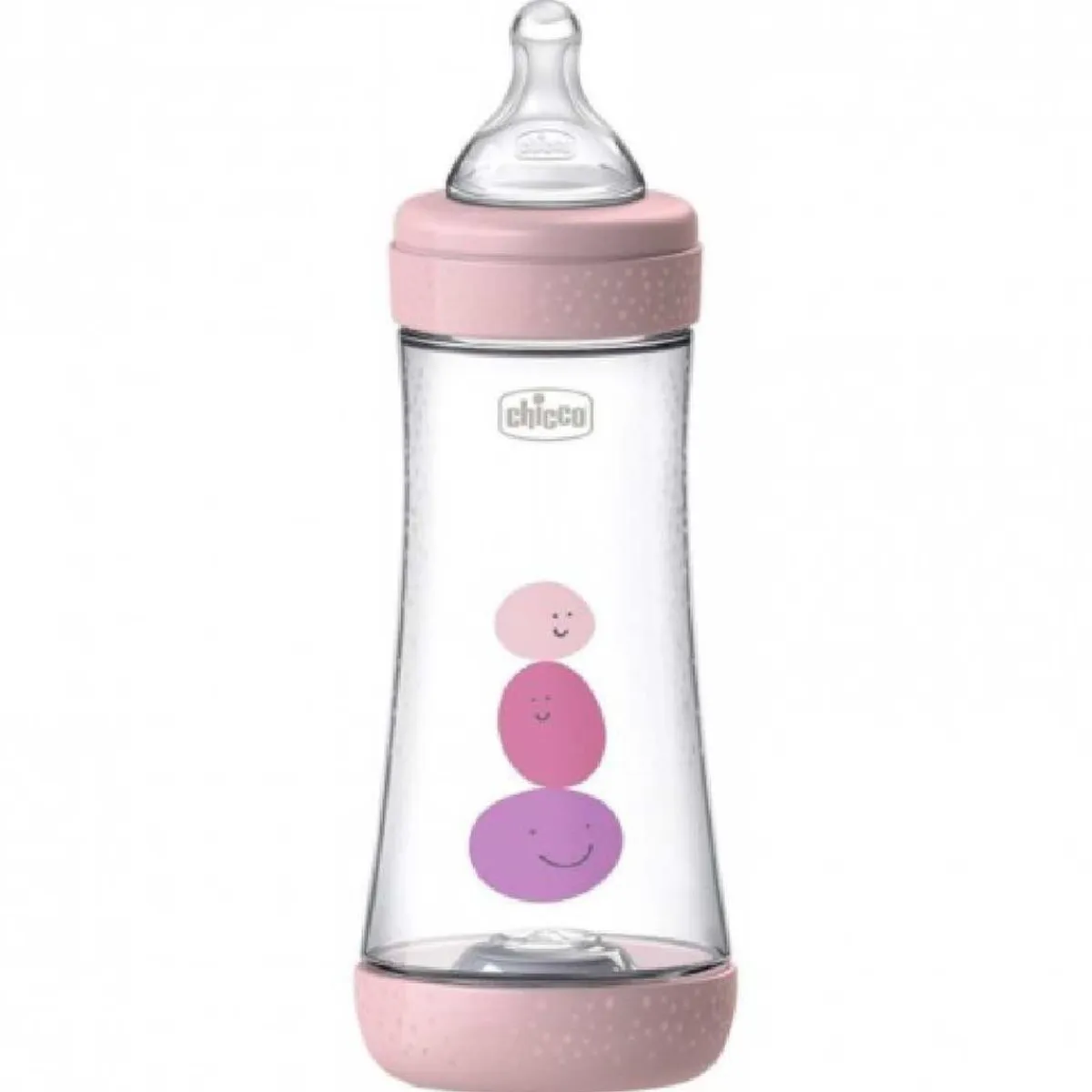 - Biberón de flujo rápido 300 ml rosa*CHICCO Outlet