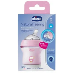 Sale - Biberón Natural Feeling 150ml 0m+ Rosa Biberones Y Chupetes·Biberones