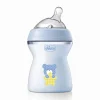 - Biberón Natural Feeling 250ml Azul 2m+*CHICCO