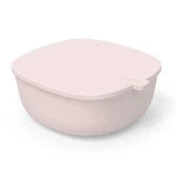 Hot - Bol con tapa 6M - Rosa Preparación Comida Y Accesorios·Platos Y Cubiertos Infantiles