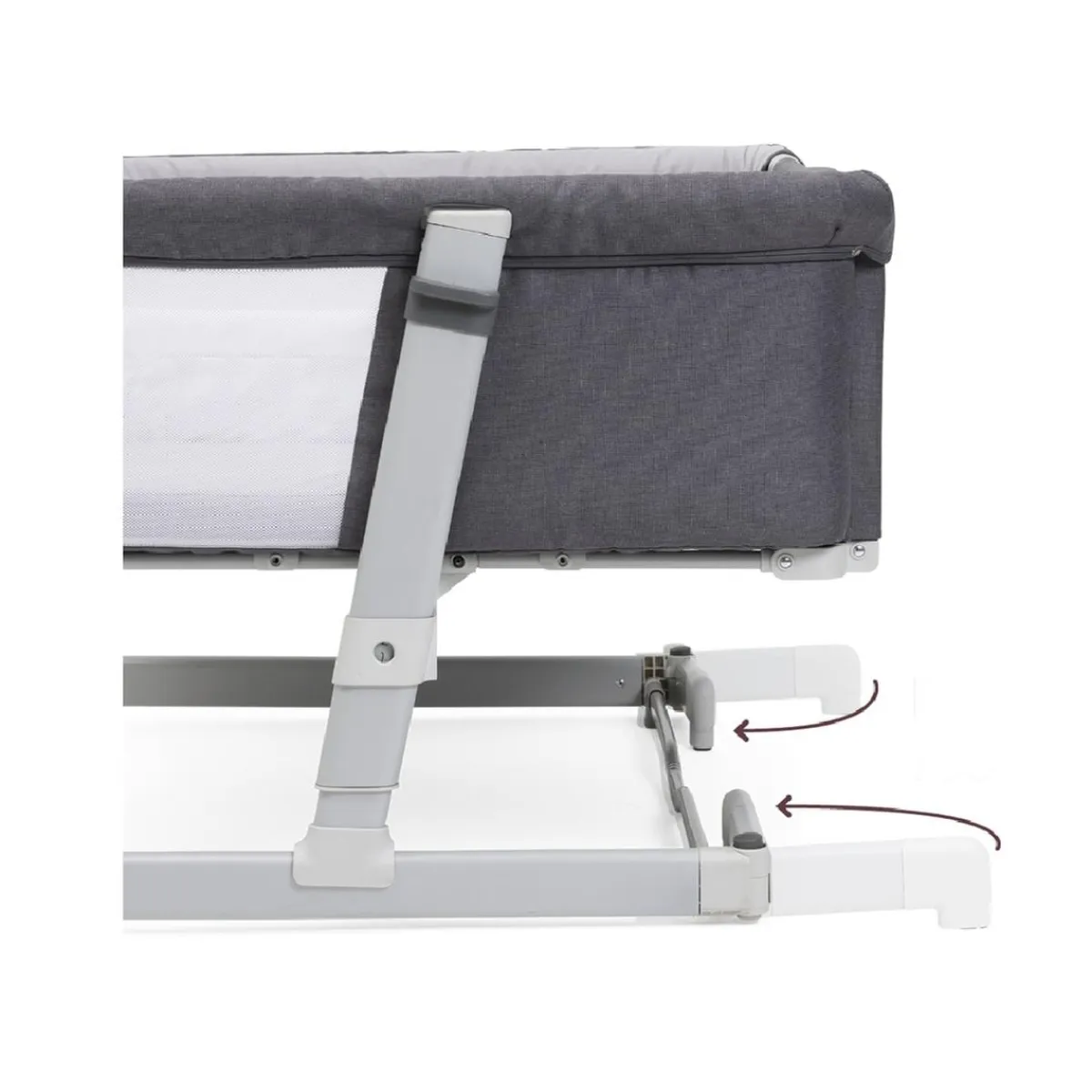 - Cuna de colecho gemelar Next2Me Twins gris*CHICCO New