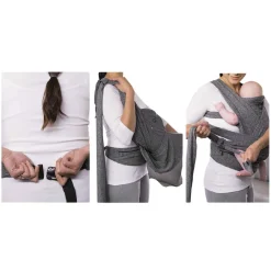 Chicco - Fular portabebés ComfyFit Evolution gris*BOPPY Outlet