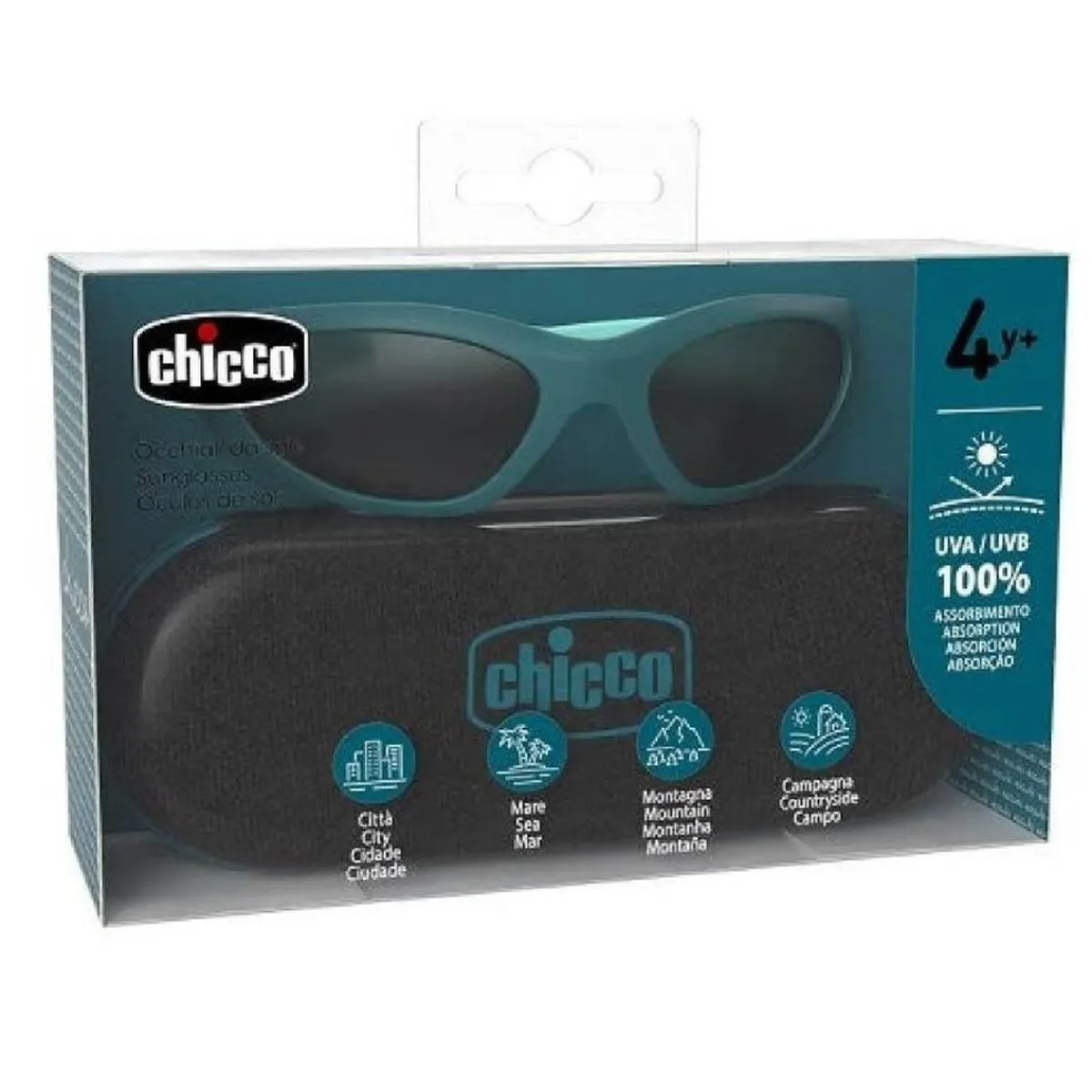 - Gafas de Sol 4A - Verde/Celeste*CHICCO Hot