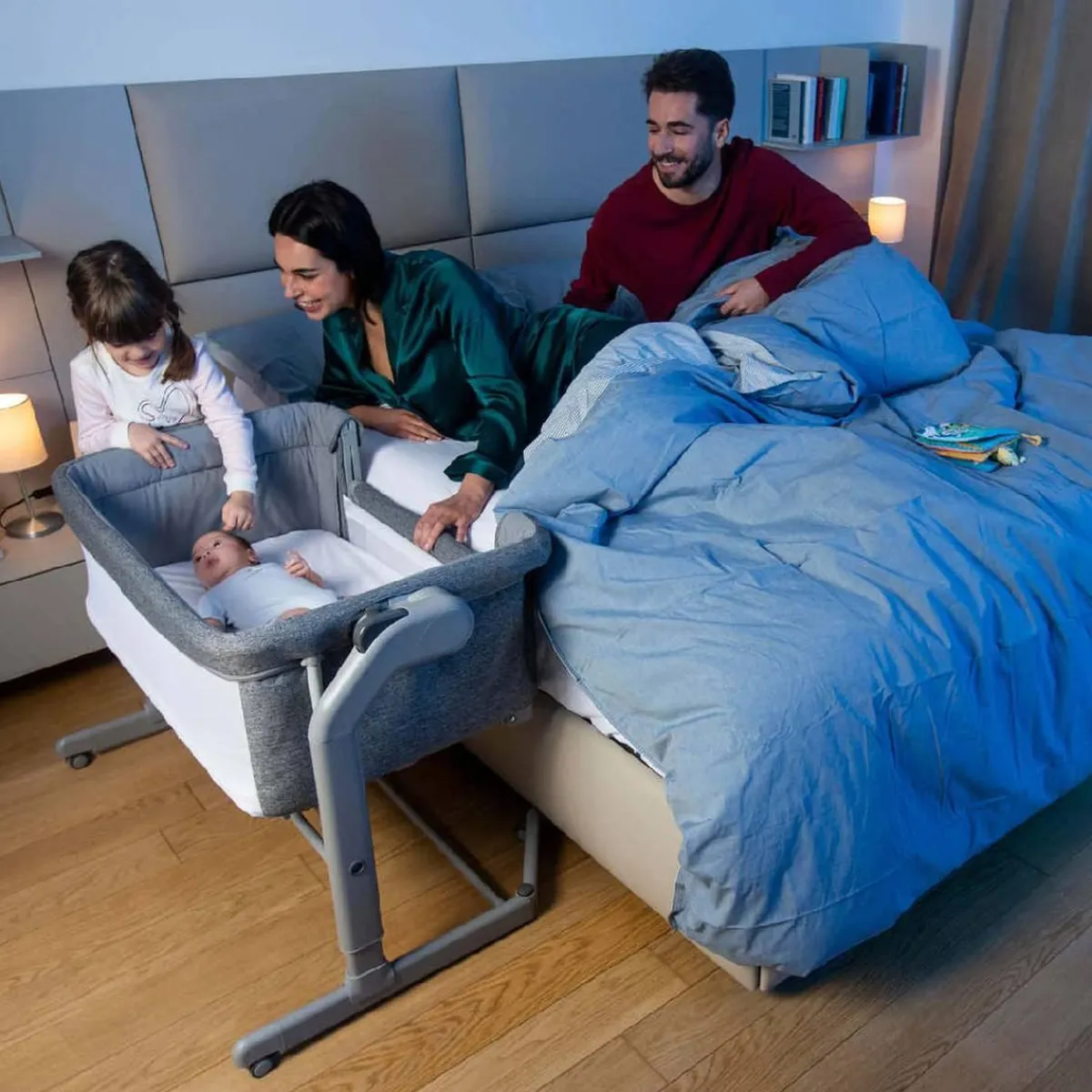 - Minicuna Next2Me Magic Evo Dark Grey*CHICCO Discount