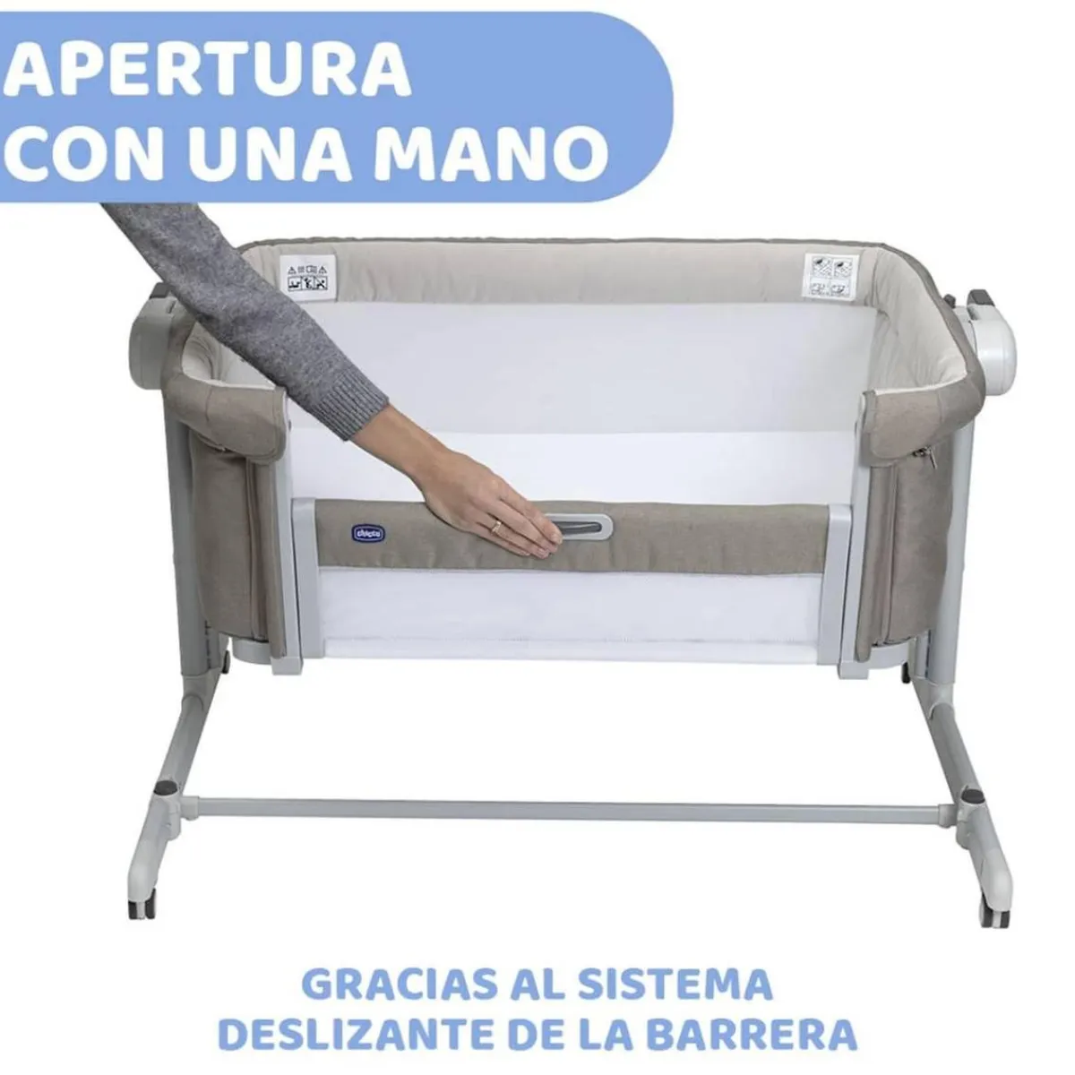 - Minicuna Next2Me Magic Evo Desert Taupe*CHICCO Best