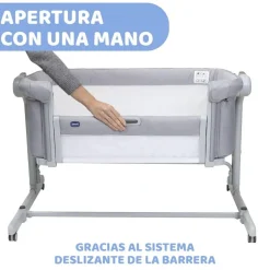 - Minicuna Next2Me Magic Evo Grey Mist*CHICCO Outlet