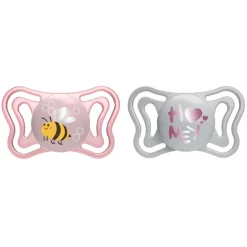 Best - Pack 2 chupetes Physio Light 2-6M - Rosa (Varios modelos) Biberones Y Chupetes·Chupetes