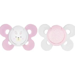- Pack 2 Chupetes Physio Comfort silicona 0-6M Rosa*CHICCO Clearance