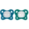 - Pack 2 Chupetes Physio Dual Soft 16-36M - Azul Biberones Y Chupetes·Chupetes