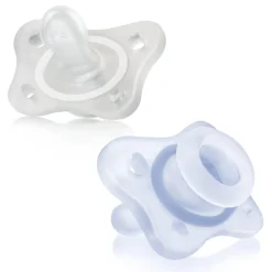 - Pack 2 Chupetes Physio Mini Soft 0-2M - Azul*CHICCO New