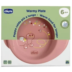 - Plato Térmico 6M - Rosa*CHICCO Sale
