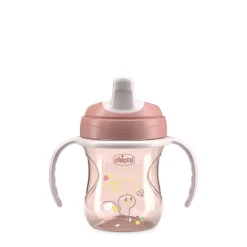 New - Vaso de Aprendizaje 6M+ 200ml - Rosa Preparación Comida Y Accesorios·Tazas Y Vasos