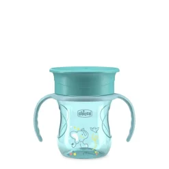 - Vaso Perfect 360 12M - Azul 200ml*CHICCO New