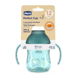 - Vaso Perfect 360 12M - Azul 200ml*CHICCO New