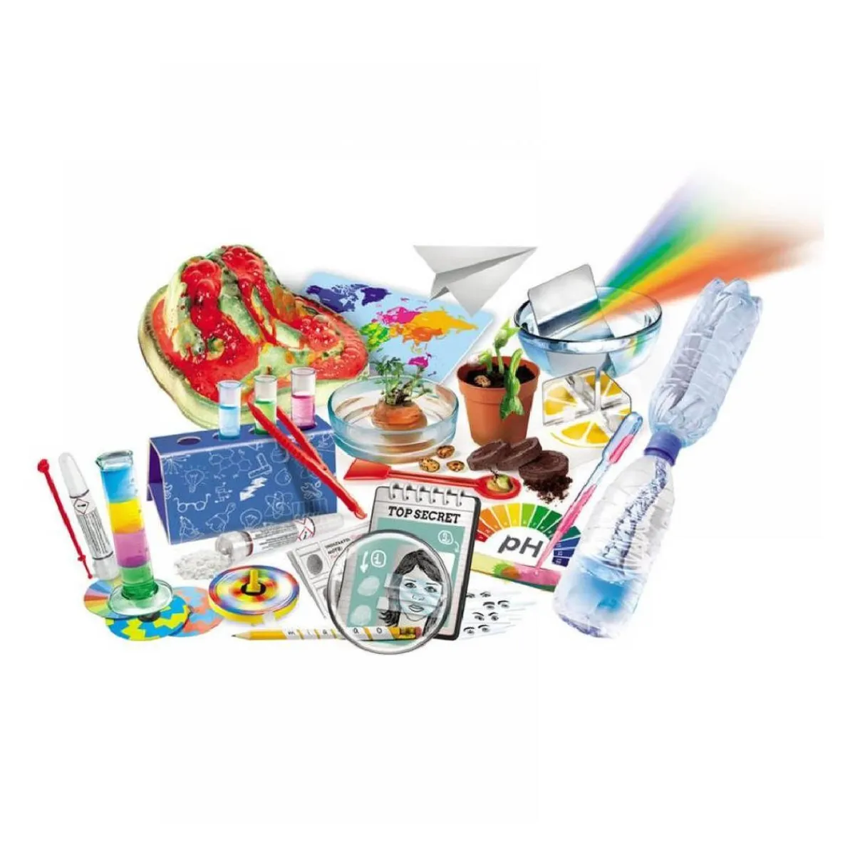 Ciencia y juego - 110 experimentos*CLEMENTONI