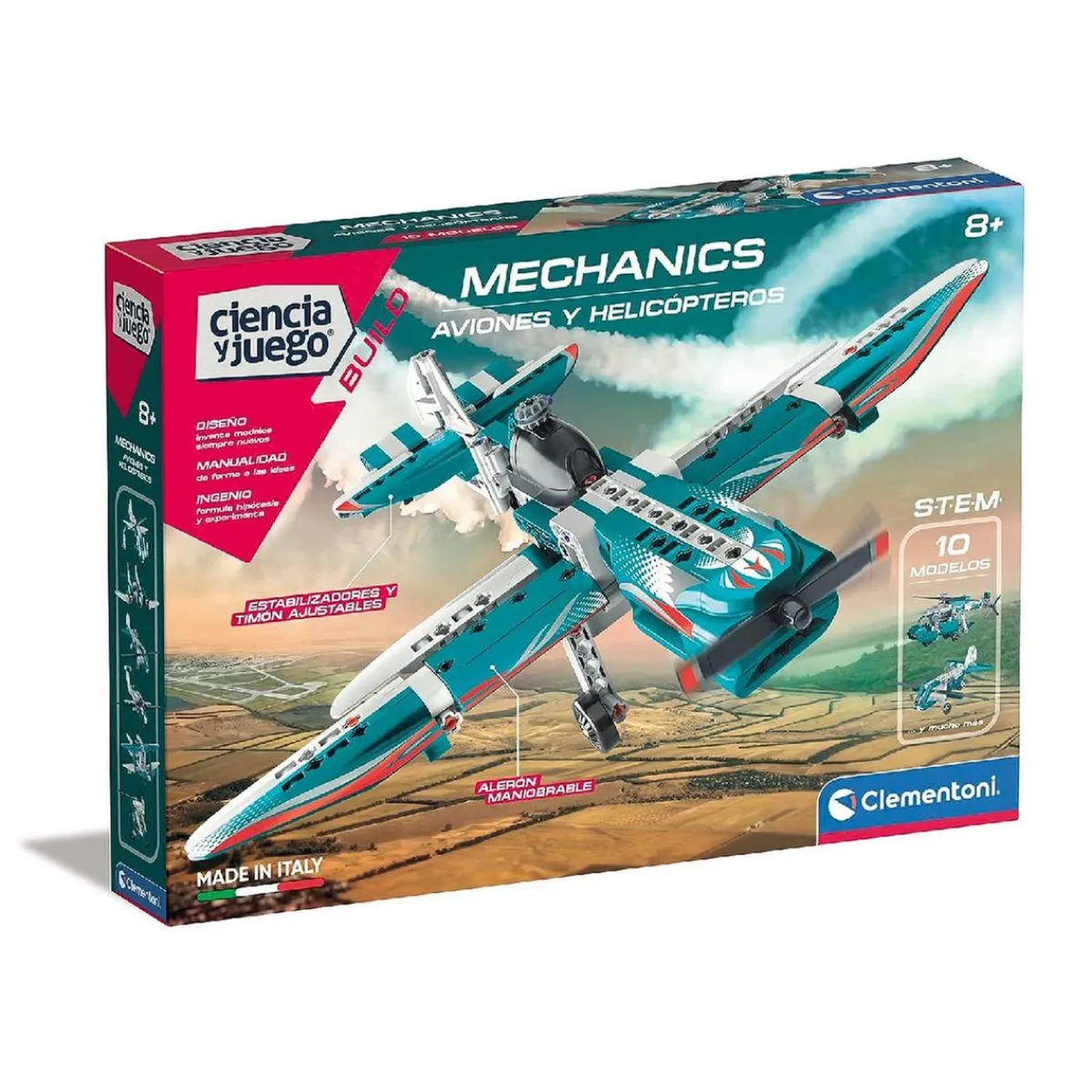 Ciencia y juego - Mechanics: Aviones y helicopteros*CLEMENTONI Best