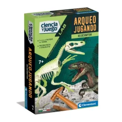 - Arqueojugando velociraptor fosforescente*CLEMENTONI