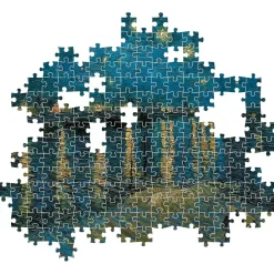 - Colección de Museo - Noche Estrellada sobre el Ródano - Puzzle de 1000 piezas para adultos, arte, rompecabezas, pinturas famosas, hecho en Italia, multicolor ㅤ Juegos Y Puzzles
