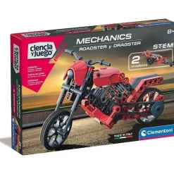 Best - Construcciones y coches de juguete, juego educativo de ciencias: Roadster y Dragster Steam