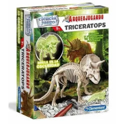 - Juego científico de excavación y montaje de Triceratops fosforescente*CLEMENTONI Outlet