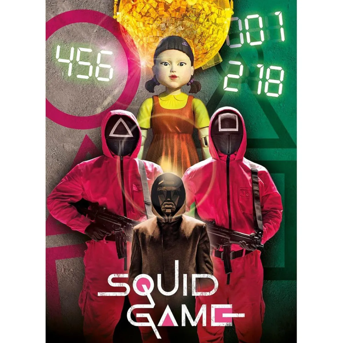 Outlet - Juego de puzzle El Juego del Calamar Juegos Y Puzzles