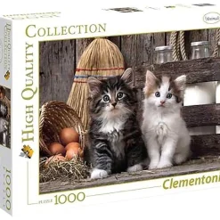 New - Madagascar - Puzzle 1000 piezas paisaje con gatitos ㅤ Juegos Y Puzzles