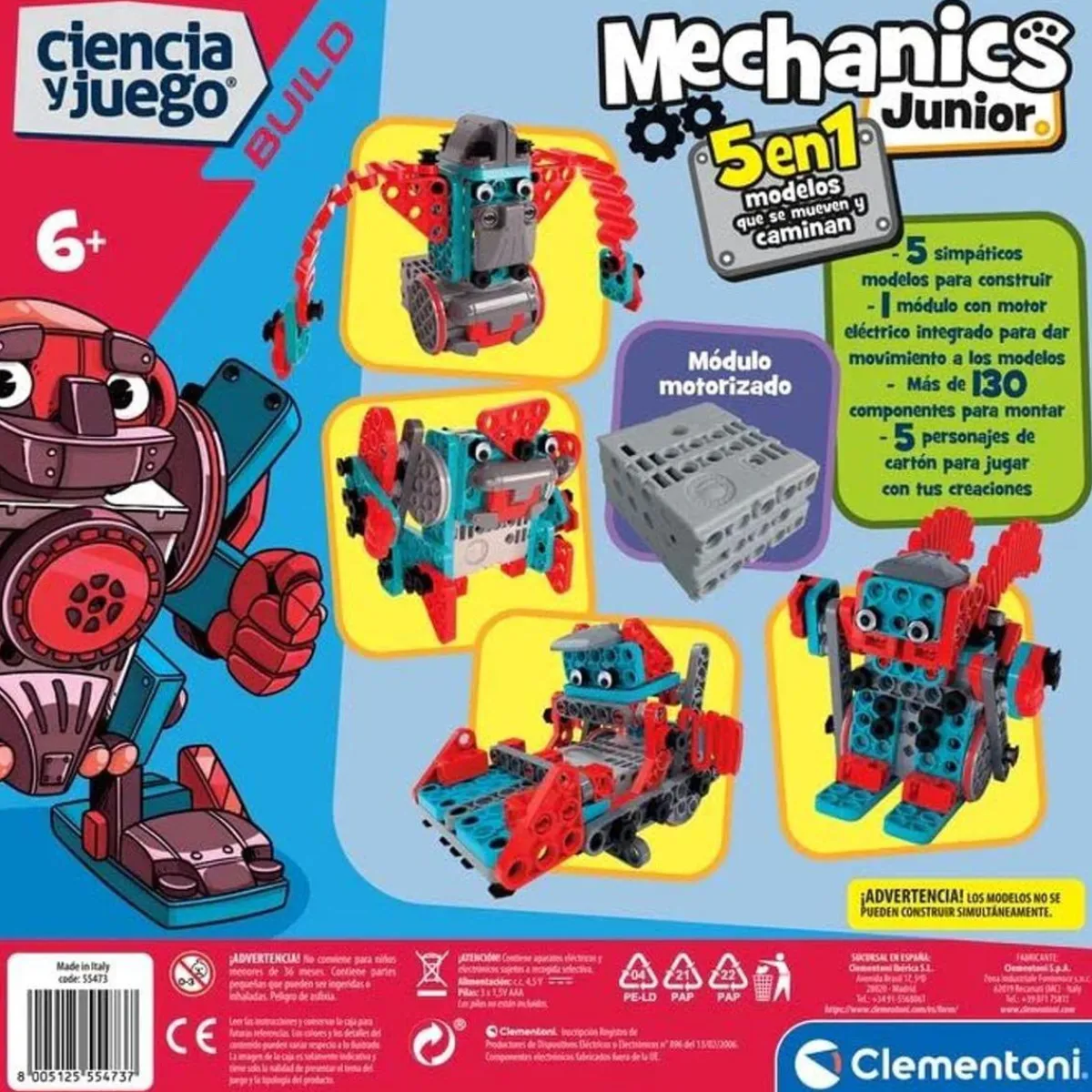 Discount - Mechanics Junior construcción de robots multicolor Steam