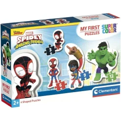 - Mis primeros Puzzles Progresivos 3-6-9-12 - Spidey y su Superequipo Juegos Y Puzzles