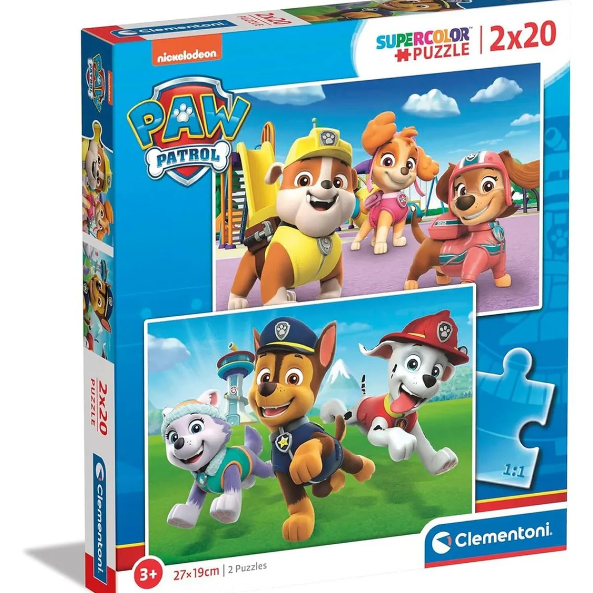- Patrulla Canina - Puzzles de 20 piezas temática Patrulla Canina*CLEMENTONI Outlet